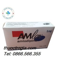 Thuốc hạ huyết áp Amlor 5mg hàng pháp