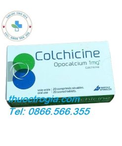 Thuốc trị gout cấp Colchicine 1mg