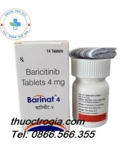 Thuốc trị viêm khớp Barinat 4mg